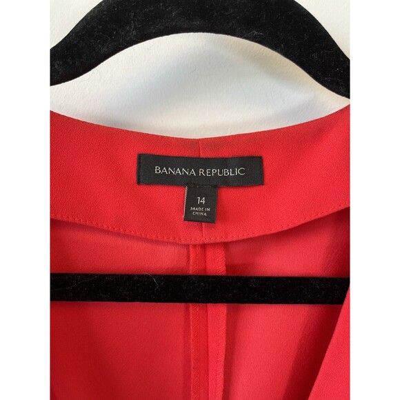 Banana Republic Red Dress high low - Picture 7 of 9